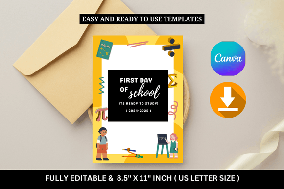 Download Back to School Canva Template - Back to school Collection