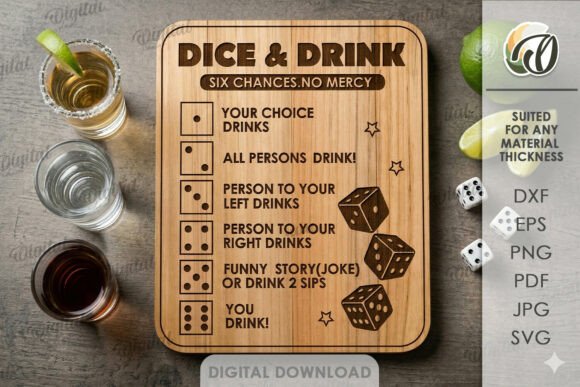 Download Drinking Game Laser Cut - Game Collection