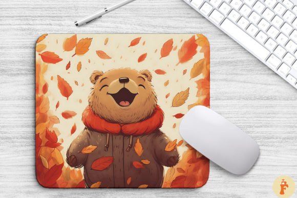 Download Happy Bear Laughing in Autumn Forest - Happy bear Collection